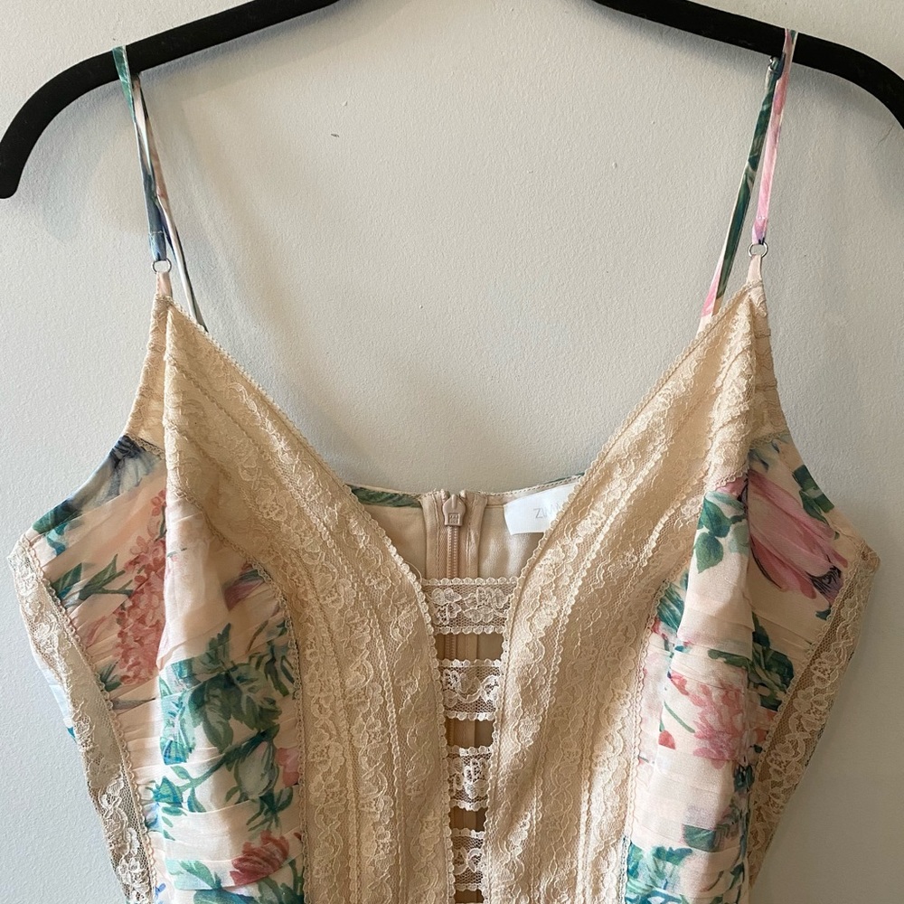 Zimmermann Verity Scallop Short Dress size 2/ US 8 - Picture 5 of 11